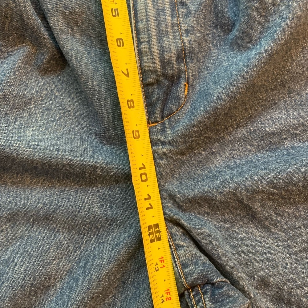 Vintage 1980’s Westport Denim High Waisted Mom Jeans Pleated Front Size 14 RARE - Picture 7 of 12